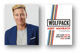 Abby Wambach and her book, Wolfpack