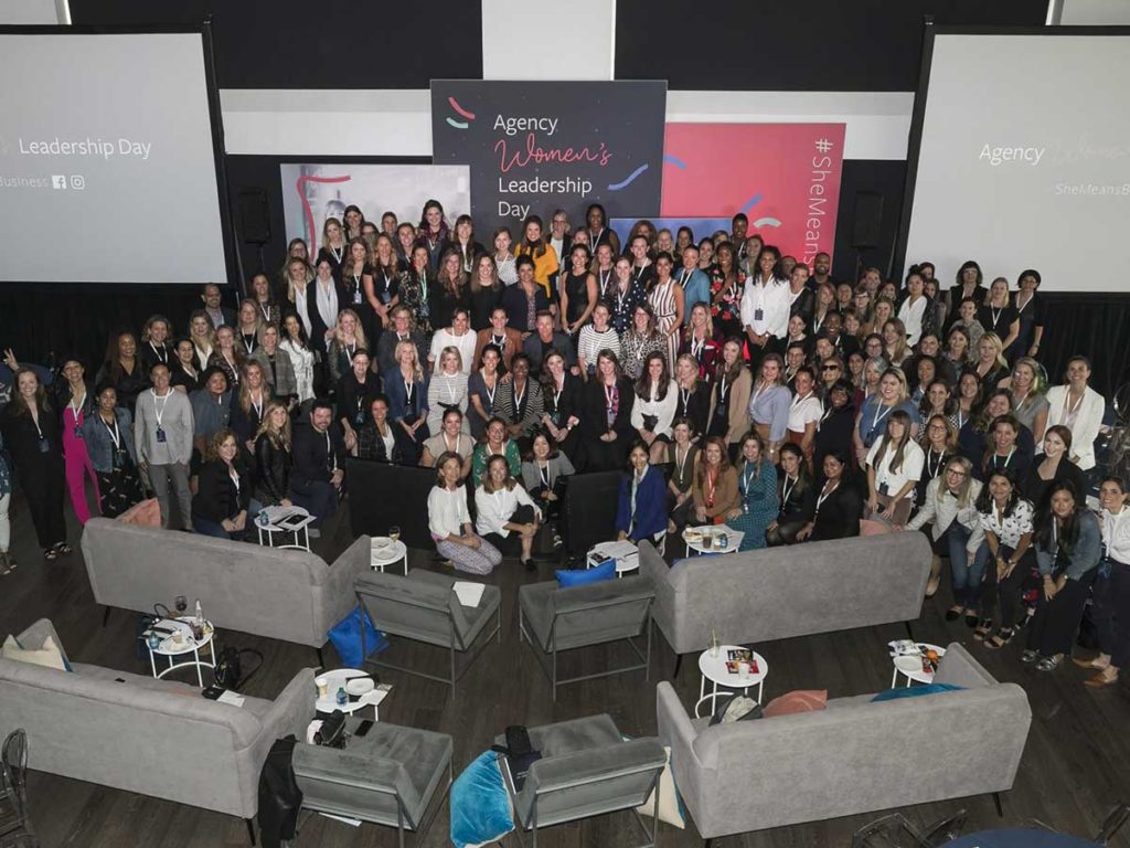 Group photo of women at Agency Women's Leadership Day
