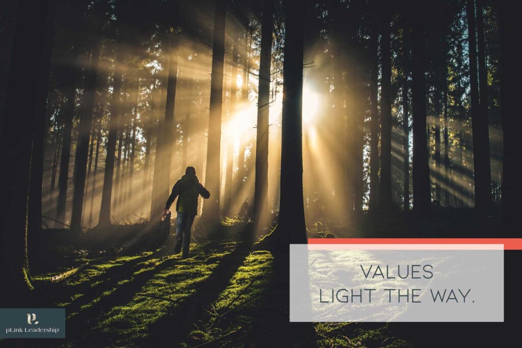 Values light the way.