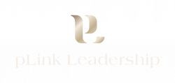 pLink Leadership full logo - Cream Foil